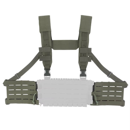 Signal & Steel ARC Gen3 Chest Rig – Quick Release MOLLE Micro Rig with Triple 5.56 Mag Pouch
