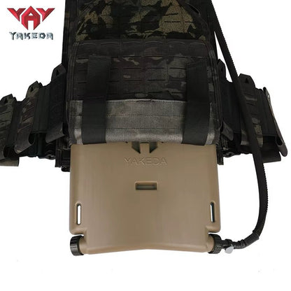 Signal & Steel Plate-Shaped Hydration Reservoir – 1.75L Tactical Water Plate for Plate Carriers