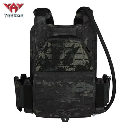 Signal & Steel Plate-Shaped Hydration Reservoir – 1.75L Tactical Water Plate for Plate Carriers