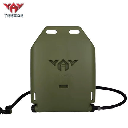 Signal & Steel Plate-Shaped Hydration Reservoir – 1.75L Tactical Water Plate for Plate Carriers