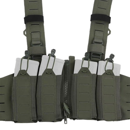 Signal & Steel SF Lightweight Chest Rig – Quick Release MOLLE Micro Rig