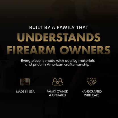 Family Tree Gun Safe Coat Rack - Handcrafted Wooden Gun Cabinets - Gun Shelf Hidden Storage for Rifles, Shotguns, & Handguns - Quick Access Hidden Wall Safe
